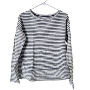 Lou & Grey Striped Pullover Sweater